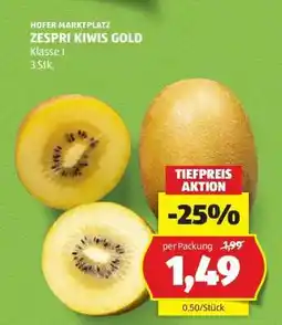 Hofer ZESPRI KIWIS GOLD Angebot