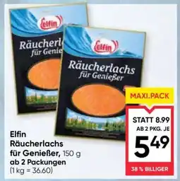 Maximarkt Elfin Räucherlachs für Genießer Angebot