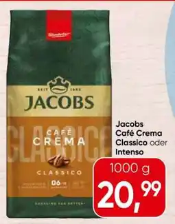 Spar Jacobs Café Crema Classico oder Intenso Angebot