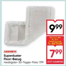 Maximarkt Leifheit Superduster Floor-Bezug Angebot