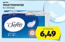 Hofer Softis Toilettenpapier Angebot