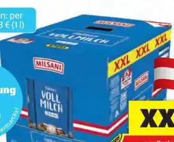 Hofer Milsani Haltbare Vollmilch Angebot