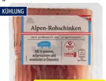 Hofer Alpenrohschinken Angebot