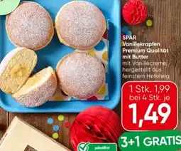 Spar Spar Vanillekrapfen Premium Qualität Angebot