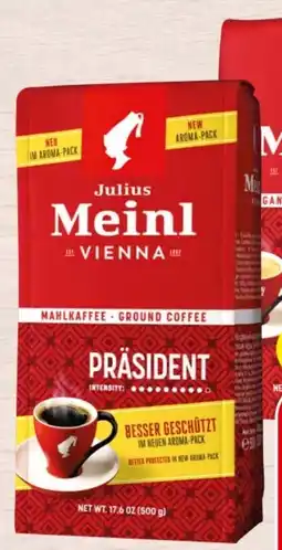 Spar Julius Meinl Präsident Angebot