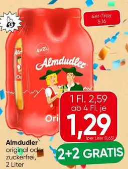 Spar Almdudler Original Angebot