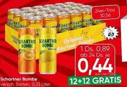 Eurospar Schartner Bombe Limonade Angebot