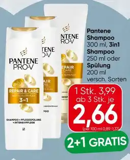 Spar Pantene Pro-V Shampoo Angebot