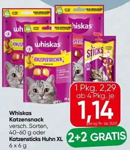 Spar Whiskas Katzensnacks Angebot
