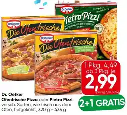 Eurospar Dr. Oetker Die Ofenfrische Pizza Angebot