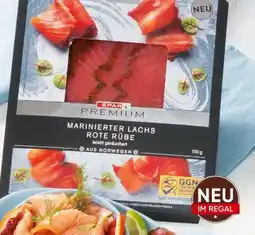 Eurospar Spar Premium Marinierter Lachs Rote Rübe Angebot