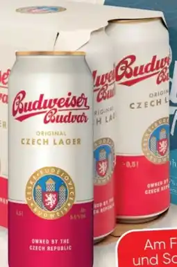 SPAR Gourmet Budweiser Budvar (CZ) Czech Lager Original Angebot