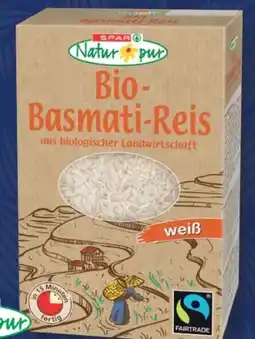SPAR Gourmet Spar Natur pur Bio-Basmati-Reis Angebot