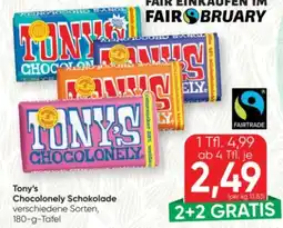 SPAR Gourmet Tony's Chocolonely Schokolade Angebot