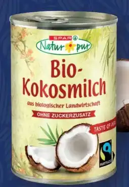 SPAR Gourmet Spar Natur pur Bio-Kokosmilch Angebot