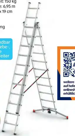 Hofer Hailo Alu-Kombileiter 3X11 Angebot