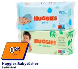 Action Huggies Babytücher Angebot