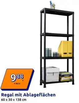 Action Regal mit Ablageflächen Angebot