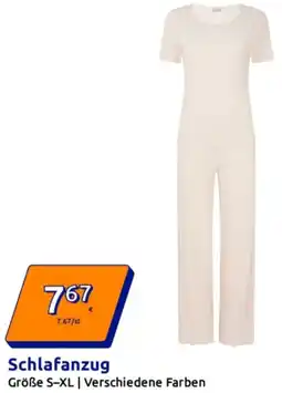 Action Schlafanzug Angebot