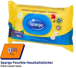 Action Spargo Feuchte Haushaltstücher Angebot