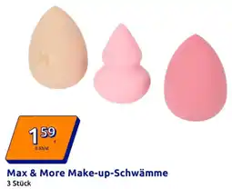 Action Max & More Make-up-Schwämme Angebot