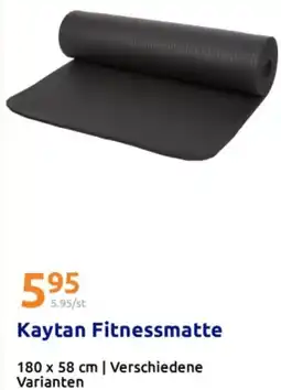 Action Kaytan Fitnessmatte Angebot