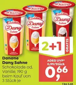 ADEG Danone Dany Sahne Angebot