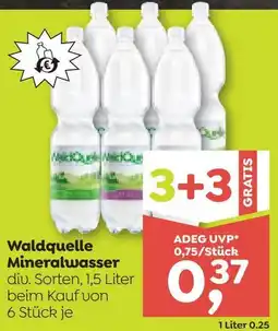 ADEG Waldquelle Mineralwasser Angebot