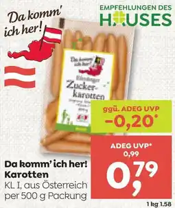 ADEG Da komm'ich her! Karotten Angebot