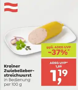 ADEG Krainer Zwiebelleber- streichwurst Angebot