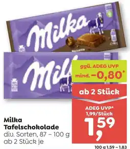 ADEG Milka Tafelschokolade Angebot