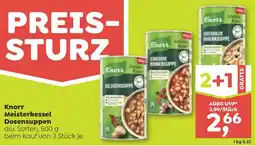 ADEG Knorr Meisterkessel Dosensuppen Angebot