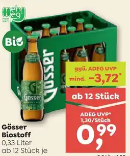ADEG Gösser Biostoff Angebot