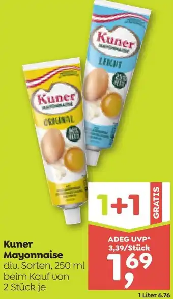 ADEG Kuner Mayonnaise Angebot