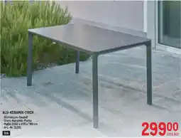 Metro Alu keramik tisch Angebot