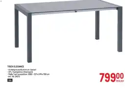 Metro Tisch elegance Angebot