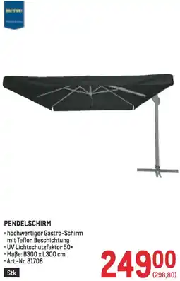 Metro Pendelschirm Angebot