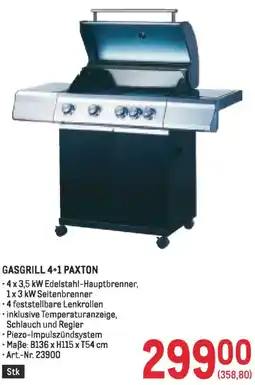 Metro Gasgrill 4+1 paxton Angebot