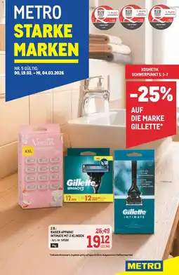 Metro Z.b. rasier apparat intimate mit 2 klingen Angebot