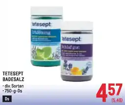 Metro Tetesept badesalz Angebot