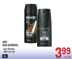 Metro Axe deo aerosol Angebot