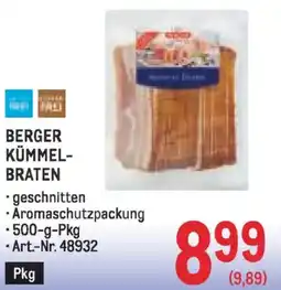 Metro Berger kümmel braten Angebot