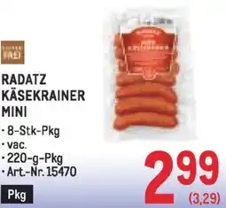 Metro Radatz käsekrainer mini Angebot
