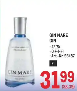 Metro Gin mare gin Angebot
