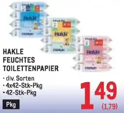 Metro Hakle feuchtes toilettenpapier Angebot