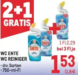 Metro WC REINIGER Angebot