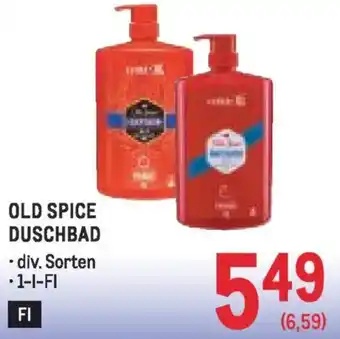 Metro Old spice duschbad Angebot