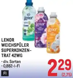Metro LENOR WEICHSPÜLER SUPERKONZEN TRAT Angebot