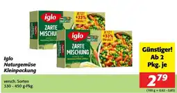 Nah&Frisch Iglo naturgemüse kleinpackung Angebot