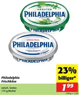 Nah&Frisch Philadelphia frischkäse Angebot